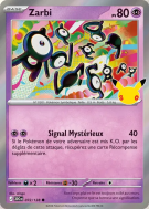 Carte Pokémon Zarbi 072/128 Commune 30ᵉ Anniversaire