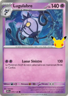 Carte Pokémon Lugulabre 075/128 Commune 30ᵉ Anniversaire