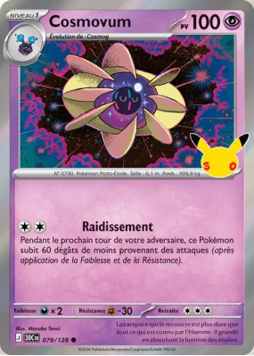 Carte Pokémon Cosmovum 079/128 Commune 30ᵉ Anniversaire