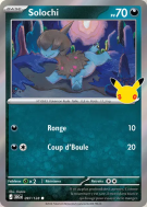 Carte Pokémon Solochi 097/128 Commune 30ᵉ Anniversaire