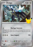 Carte Pokémon Dialga 103/128 Rare 30ᵉ Anniversaire