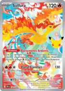 Carte Pokémon Sulfura 130/128 Illustration Rare 30ᵉ Anniversaire