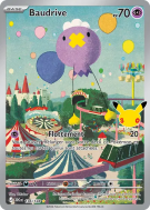 Carte Pokémon Baudrive 136/128 Illustration Rare 30ᵉ Anniversaire