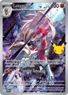 Carte Pokémon Lougaroc 138/128 Illustration Rare 30ᵉ Anniversaire
