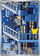 Carte Pokémon Miaouss d'Alola 139/128 Illustration Rare 30ᵉ Anniversaire