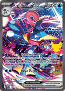 Carte Pokémon Amphinobi ex 148/128 Illustration Spéciale Rare 30ᵉ Anniversaire