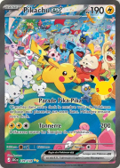 Carte Pokémon Pikachu ex 149/128 Illustration Spéciale Rare 30ᵉ Anniversaire