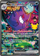 Carte Pokémon Ectoplasma ex 154/128 Illustration Spéciale Rare 30ᵉ Anniversaire