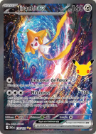 Carte Pokémon Jirachi ex 155/128 Illustration Spéciale Rare 30ᵉ Anniversaire