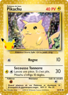 Carte Pokémon Pikachu 58/102 Secrète 30ᵉ Anniversaire