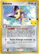 Carte Pokémon Delcatty 5/109 Secrète 30ᵉ Anniversaire