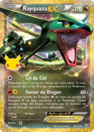 Carte Pokémon Rayquaza-EX 85/124 Secrète 30ᵉ Anniversaire
