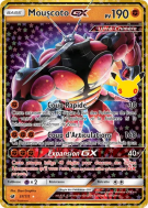 Carte Pokémon Mouscoto-GX 57/111 Secrète 30ᵉ Anniversaire