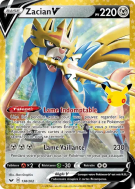 Carte Pokémon Zacian-V 138/202 Secrète 30ᵉ Anniversaire