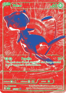 Carte Pokémon Mew R/RGB RGB 30ᵉ Anniversaire