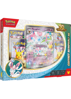 Pokémon – Coffret Premium – 30ème Anniversaire – Nymphali - en français