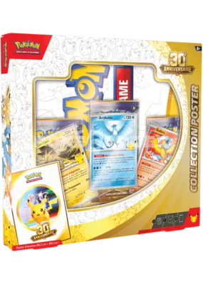 Pokémon – Coffret Collection Poster – 30ème Anniversaire – en français