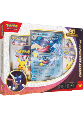 Pokémon – Coffret Premium – 30ème Anniversaire – Amphinobi - en français