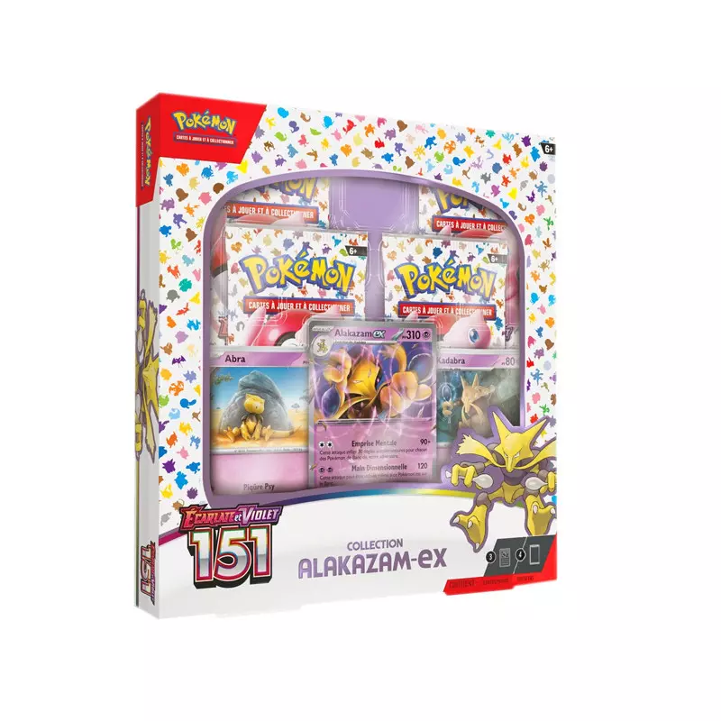 Coffret Pokémon EV3.5 Alakazam-EX - Écarlate et Violet 151