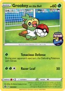 Carte Pokémon Grookey on the Ball 003/005 Aucune Pokémon Futsal (JCC)