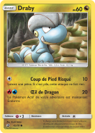 Carte Pokémon Draby 42/70 Commune Majesté des Dragons