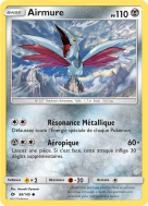 Carte Pokémon Airmure 88/149 Commune Soleil et Lune (JCC)