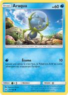 Carte Pokémon Araqua 45/149 Commune Soleil et Lune (JCC)