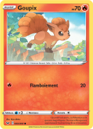 Carte Pokémon Goupix 022/202 Commune Épée et Bouclier (JCC)