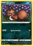 Carte Pokémon Goupilou 104/203 Commune Évolution Céleste