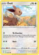 Carte Pokémon Évoli 125/203 Commune Évolution Céleste