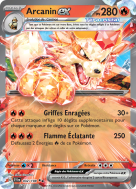 Carte Pokémon Arcanin-ex 032/198 Double rare Écarlate et Violet (JCC)