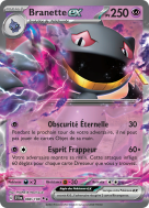 Carte Pokémon Branette-ex 088/198 Double rare Écarlate et Violet (JCC)