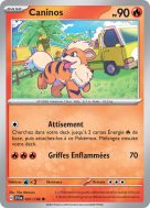 Carte Pokémon Caninos 031/198 Commune Écarlate et Violet (JCC)