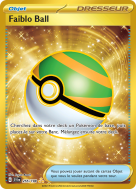 Carte Pokémon Faiblo Ball 255/198 Gold Écarlate et Violet (JCC)