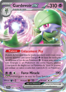 Carte Pokémon Gardevoir-ex 086/198 Double rare Écarlate et Violet (JCC)