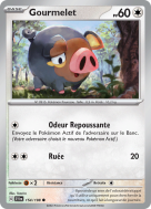 Carte Pokémon Gourmelet 154/198 Commune Écarlate et Violet (JCC)