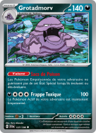 Carte Pokémon Grotadmorv 127/198 Peu commune Écarlate et Violet (JCC)