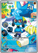 Carte Pokémon Riolu 215/198 AR Écarlate et Violet (JCC)