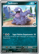 Carte Pokémon Tadmorv 126/198 Commune Écarlate et Violet (JCC)