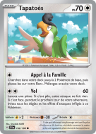 Carte Pokémon Tapatoès 162/198 Commune Écarlate et Violet (JCC)