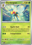 Carte Pokémon Dardargnan 015/165 Holographique 151