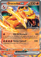 Carte Pokémon Dracaufeu-ex 006/165 Double rare 151