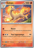 Carte Pokémon Galopa 078/165 Peu commune 151