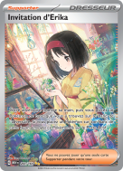 Carte Pokémon Invitation d'Erika 203/165 Alternative 151