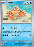 Carte Pokémon Krabby 098/165 Commune 151
