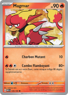Carte Pokémon Magmar 126/165 Commune 151