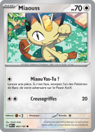 Carte Pokémon Miaouss 052/165 Commune 151