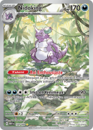 Carte Pokémon Nidoking 174/165 AR 151