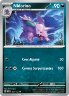 Carte Pokémon Nidorino 033/165 Peu commune 151