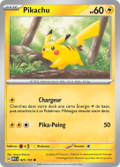 Carte Pokémon Pikachu 025/165 Commune 151